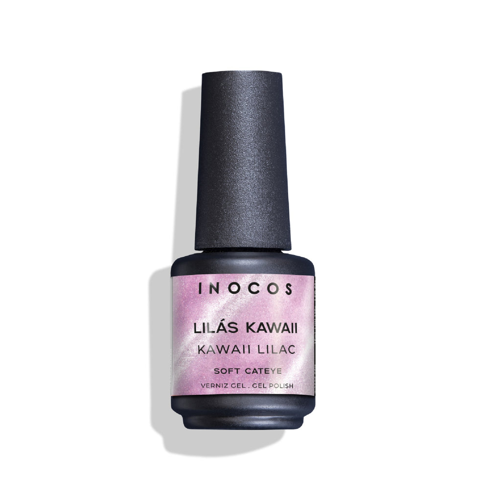 ESMALTE SEMIPERMANENTE INOCOS SOFT CATEYE LILÁS KAWAI