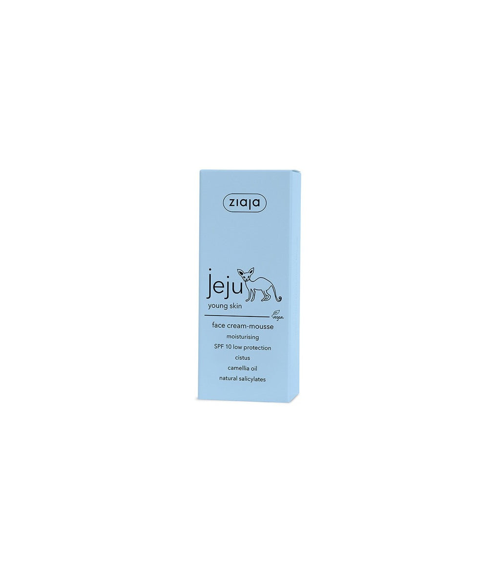 Mousse facial hidratante JEJU ZIAJA