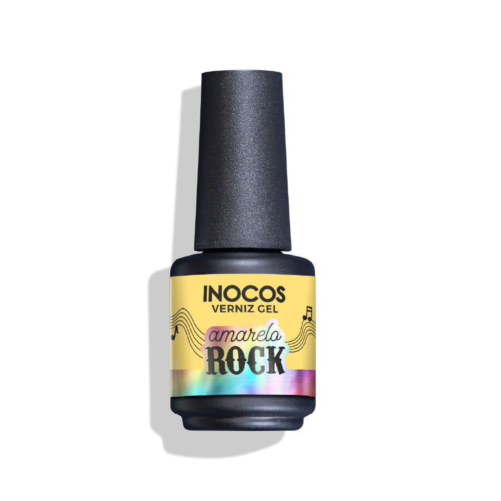 ESMALTE SEMIPERMANENTE INOCOS AMARELO ROCK