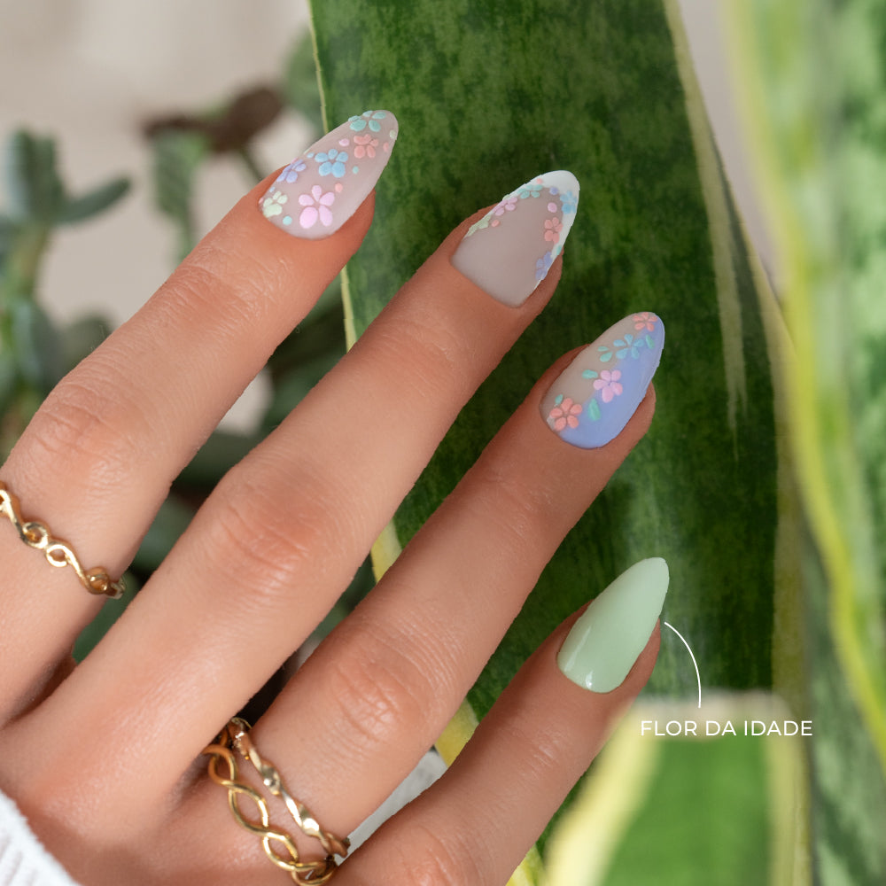 ESMALTE SEMIPERMANENTE INOCOS FLOR DA IDADE