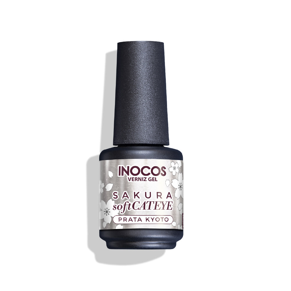 ESMALTE SEMIPERMANENTE INOCOS SOFT CATEYE PRATA KYOTO