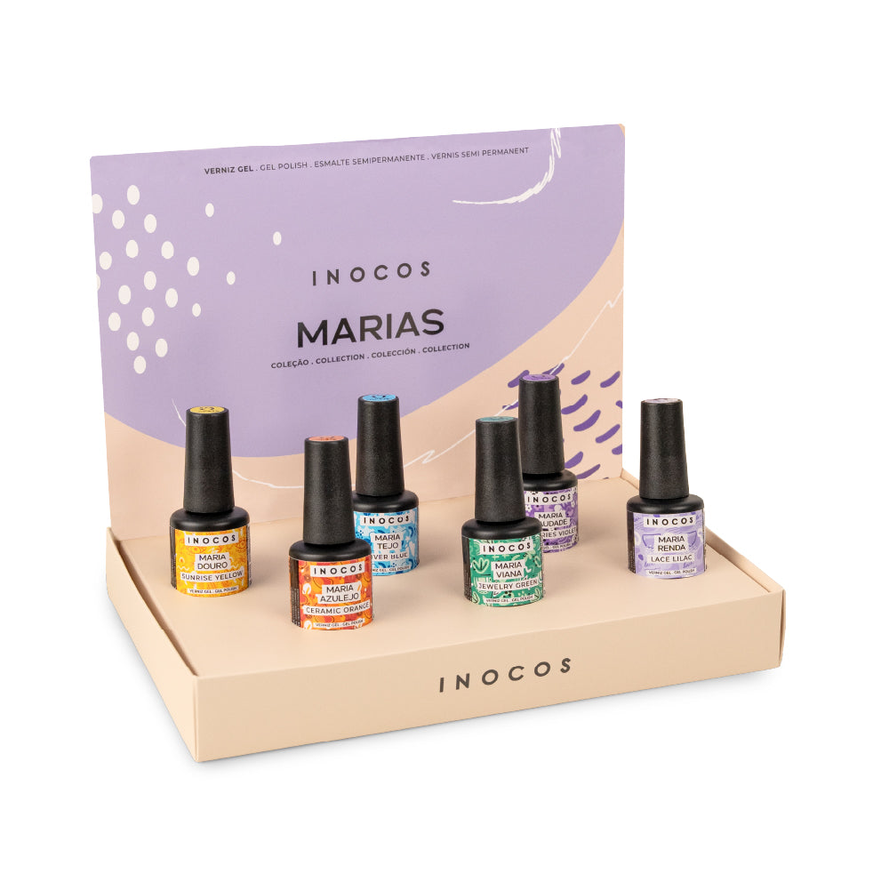 COLECCIÓN 6 ESMALTES MARIAS