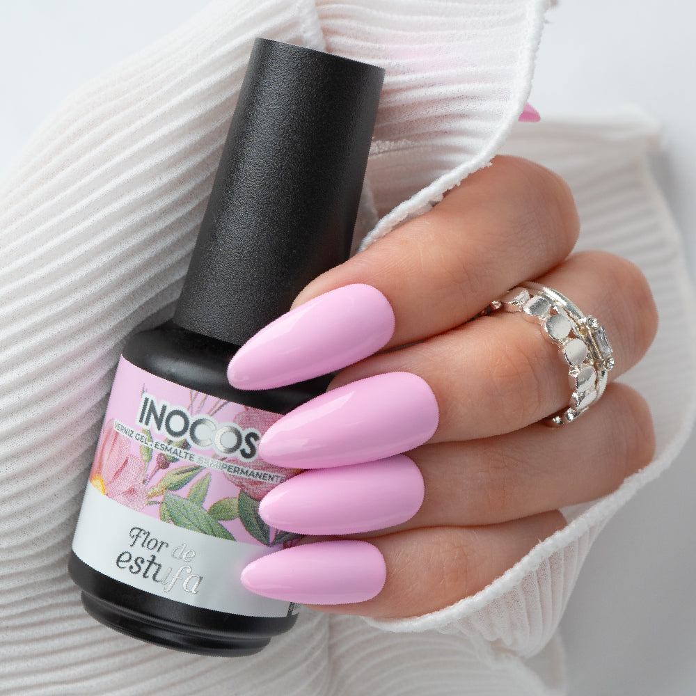 ESMALTE SEMIPERMANENTE INOCOS FLOR DE ESTUFA