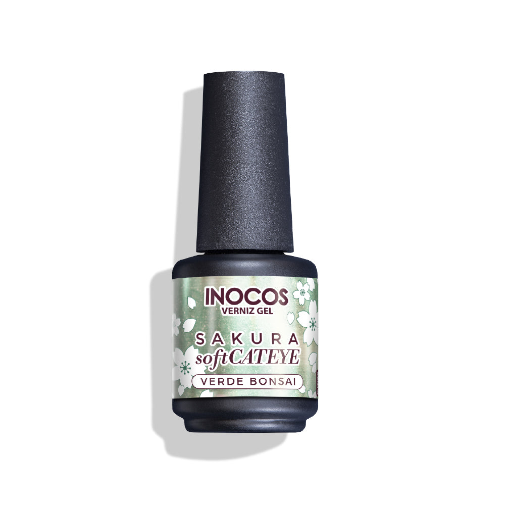 ESMALTE SEMIPERMANENTE INOCOS SOFT CATEYE VERDE BONSAI