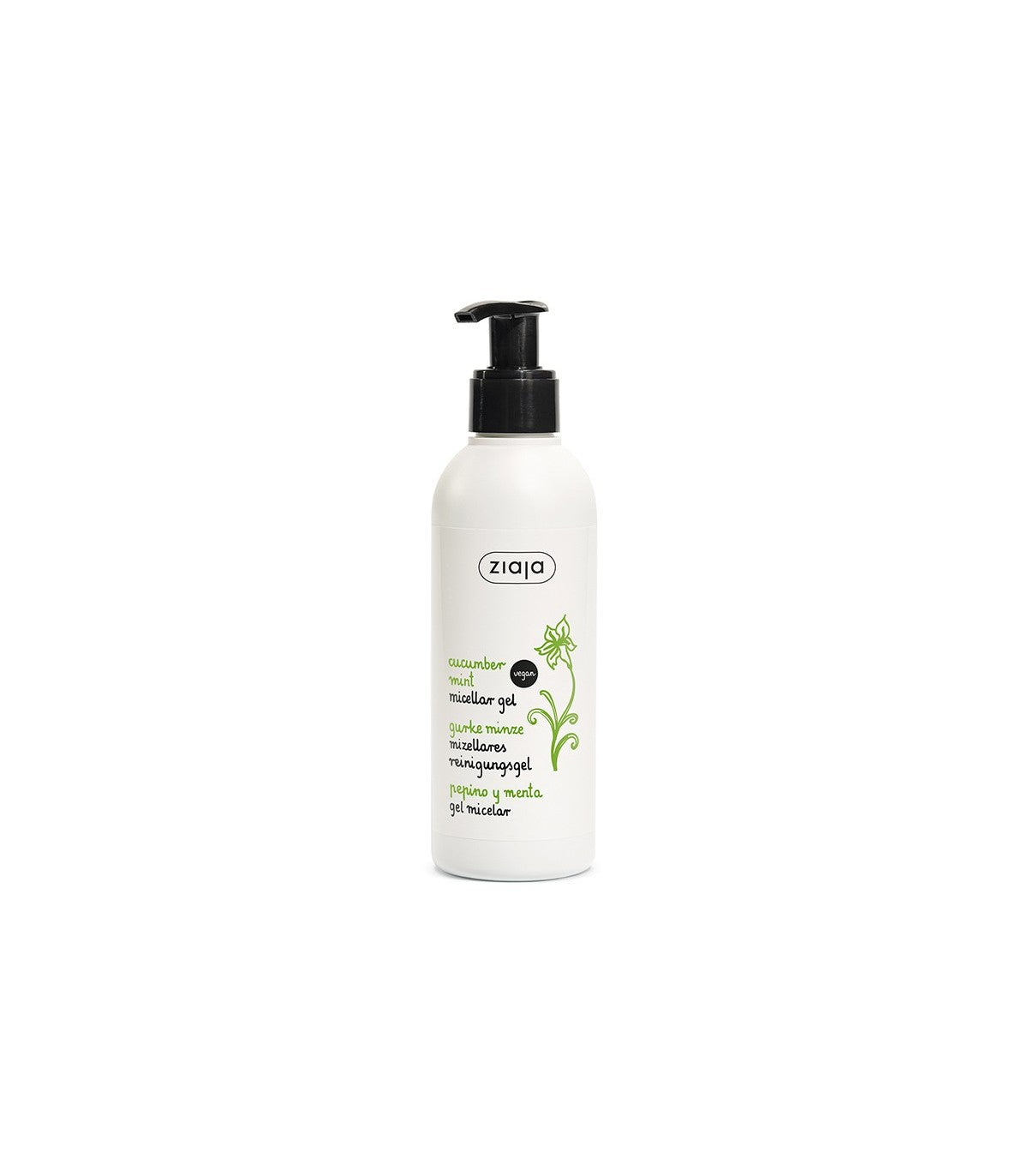 Gel limpiador pepino y menta ZIAJA