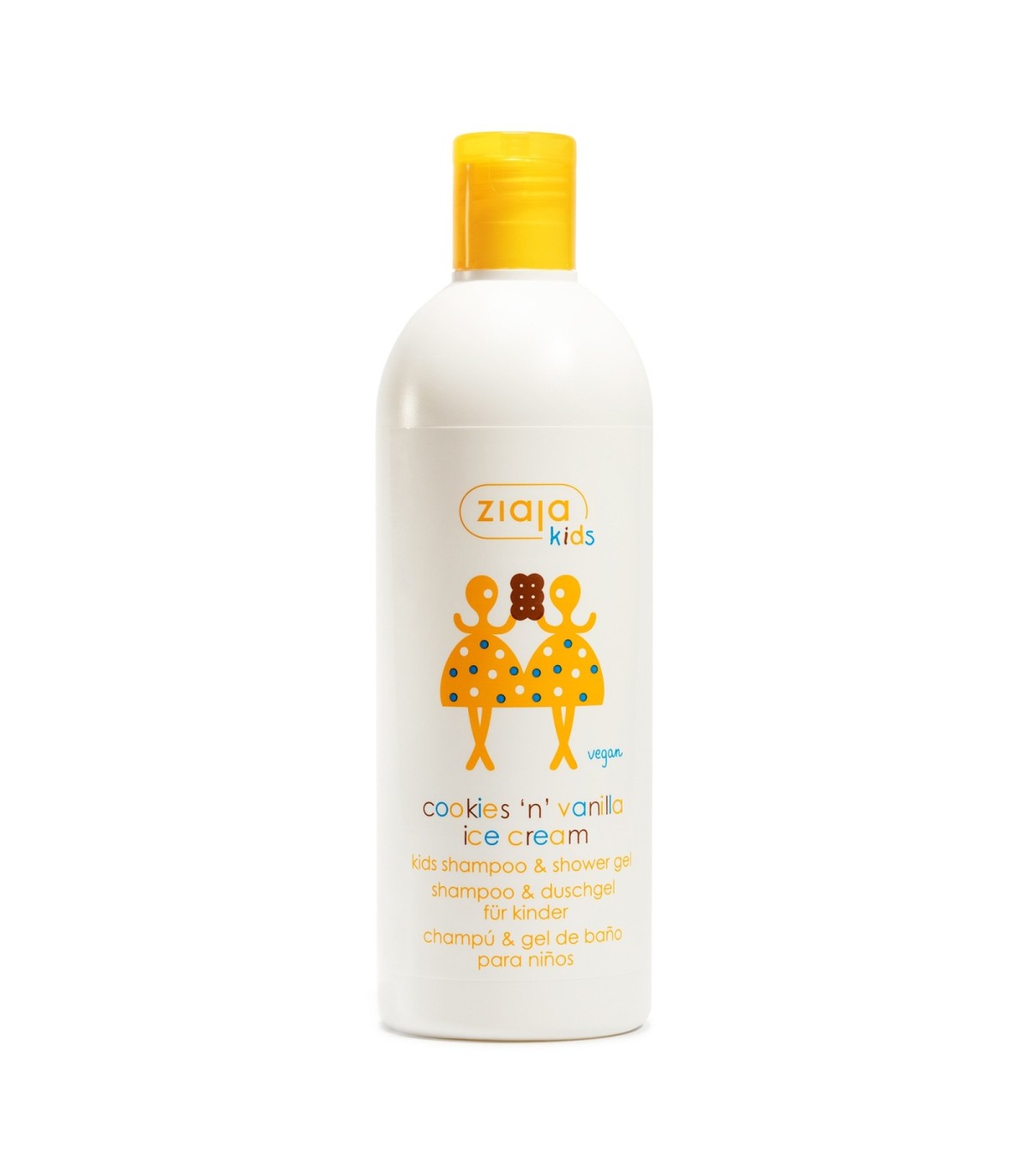 Champú y Gel de ducha Cookies & Vanilla ice cream ZIAJA KIDS