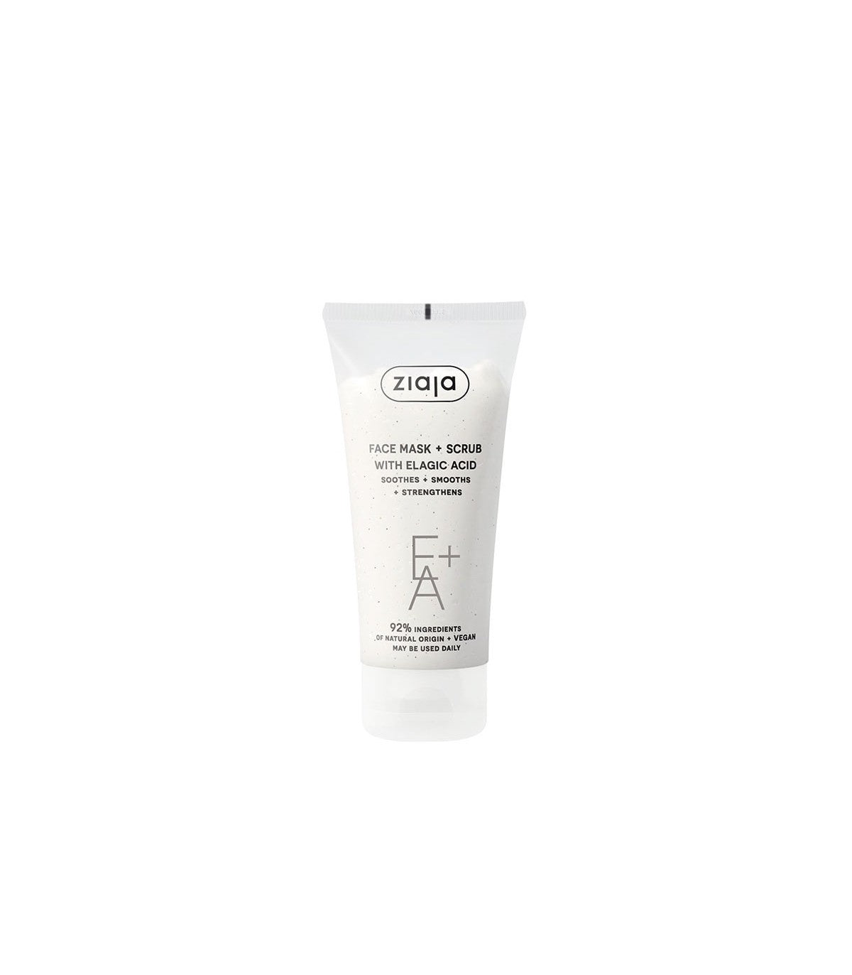 Mascarilla y exfoliante facial con ÁCIDO ELÁGICO ZIAJA
